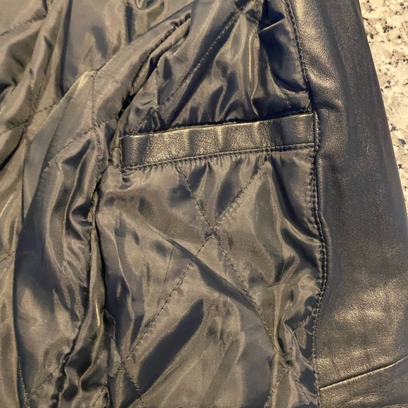 VINTAGE MOTORCYCLE Biker JACKET quality leather no size tag but is size XS-small - Picture 8 of 12